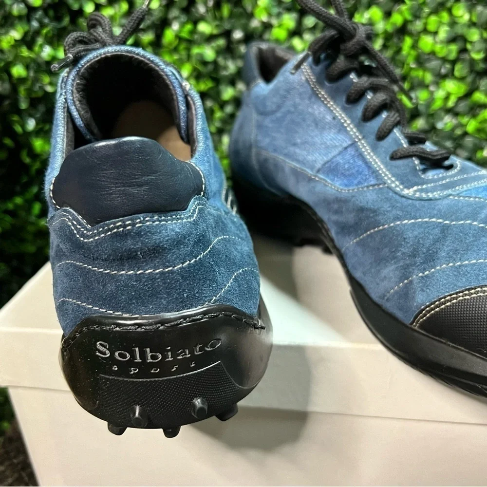SOLBIATO / Denim Velour Sneaker/Casual Shoe